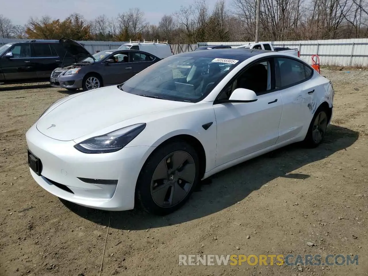 1 Photograph of a damaged car 5YJ3E1EA8PF559216 TESLA MODEL 3 2023