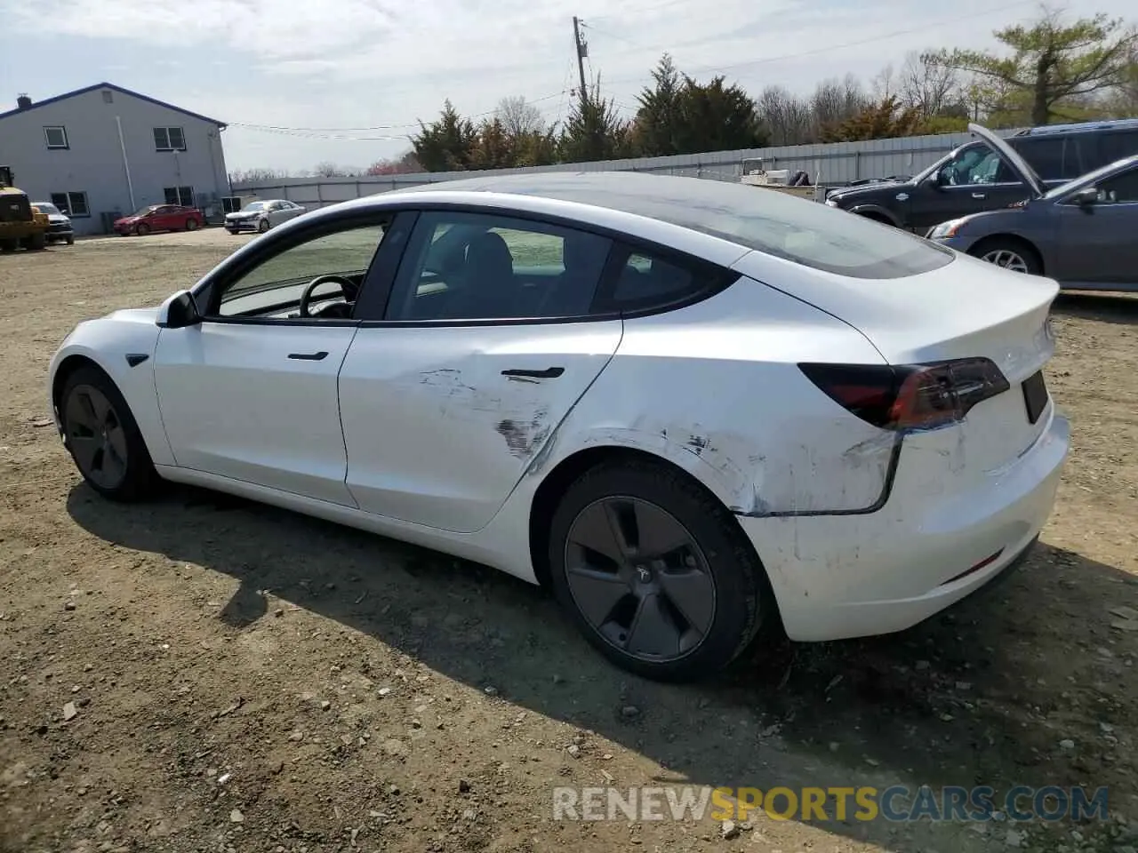 2 Photograph of a damaged car 5YJ3E1EA8PF559216 TESLA MODEL 3 2023