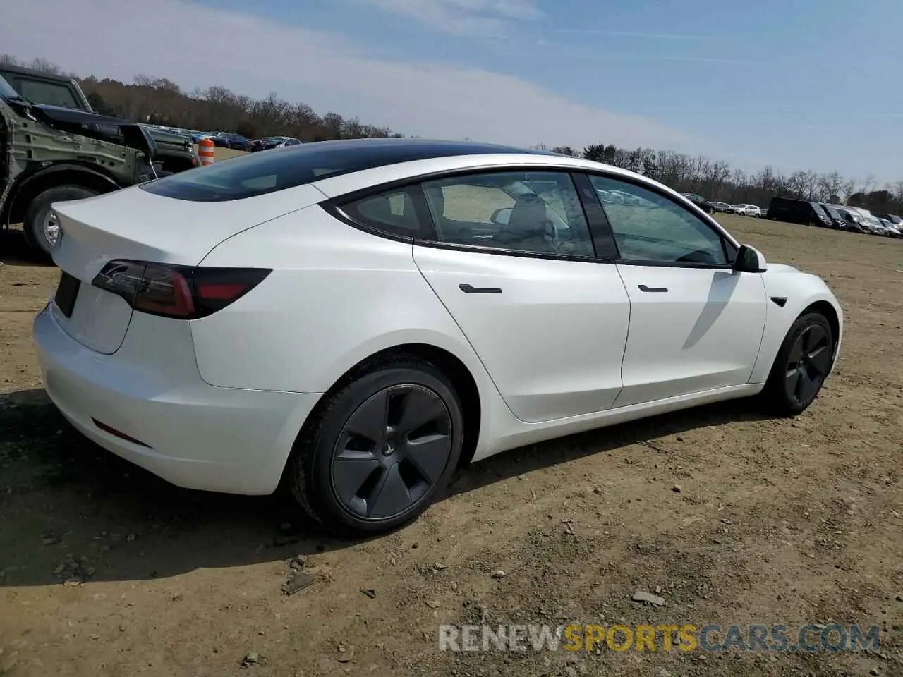 3 Photograph of a damaged car 5YJ3E1EA8PF559216 TESLA MODEL 3 2023