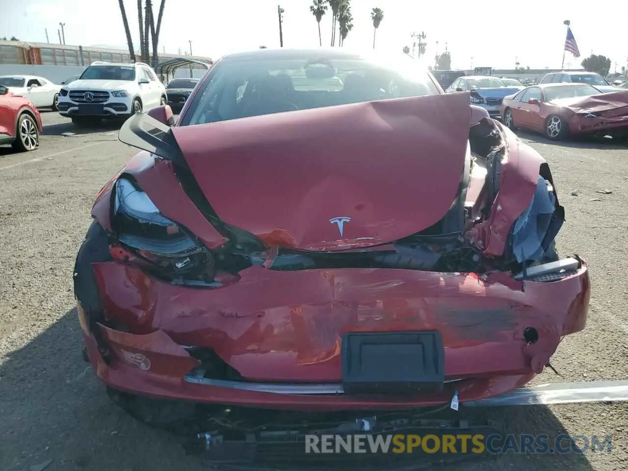 5 Photograph of a damaged car 5YJ3E1EA8PF570054 TESLA MODEL 3 2023