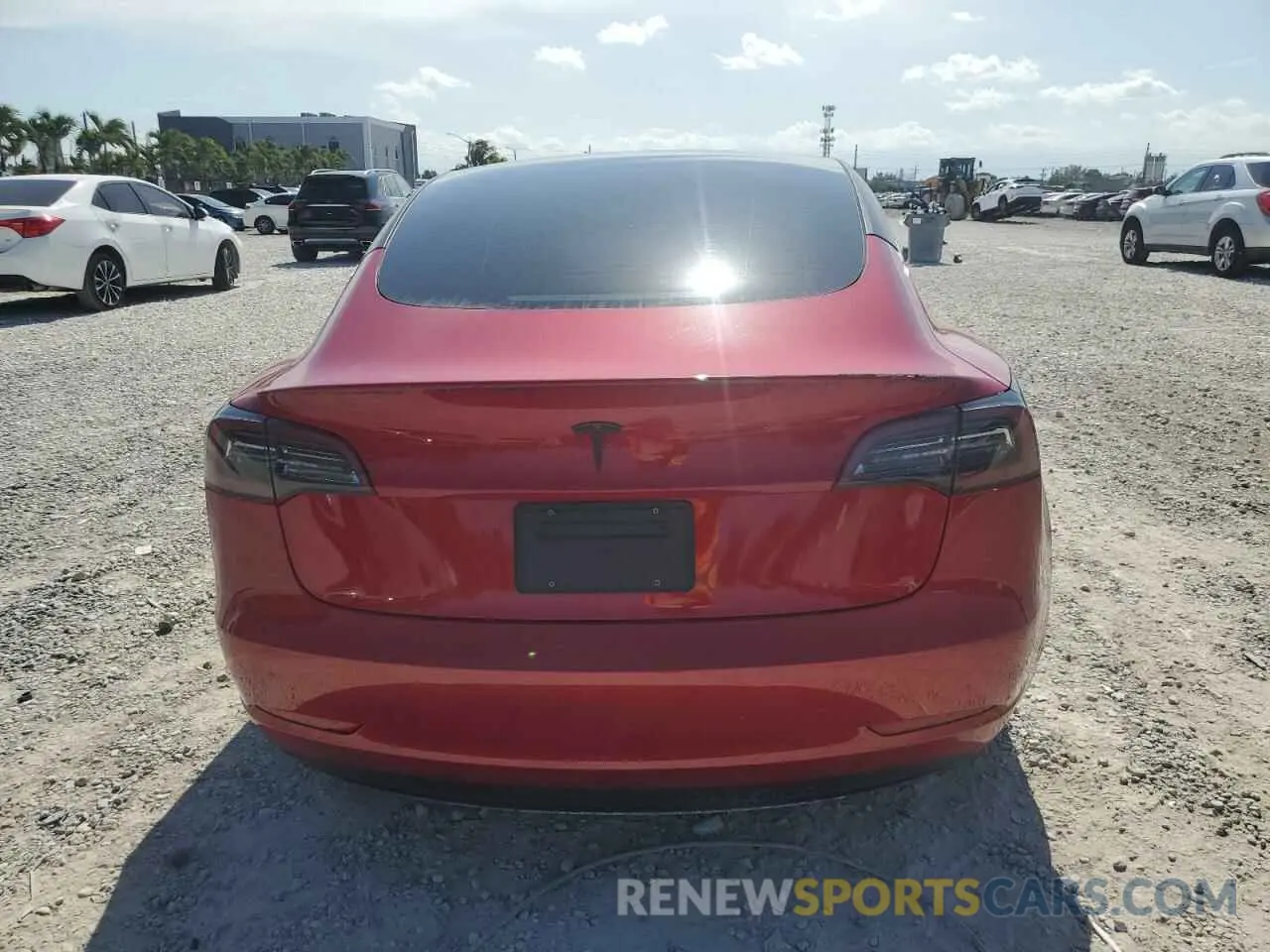 6 Photograph of a damaged car 5YJ3E1EA8PF571897 TESLA MODEL 3 2023