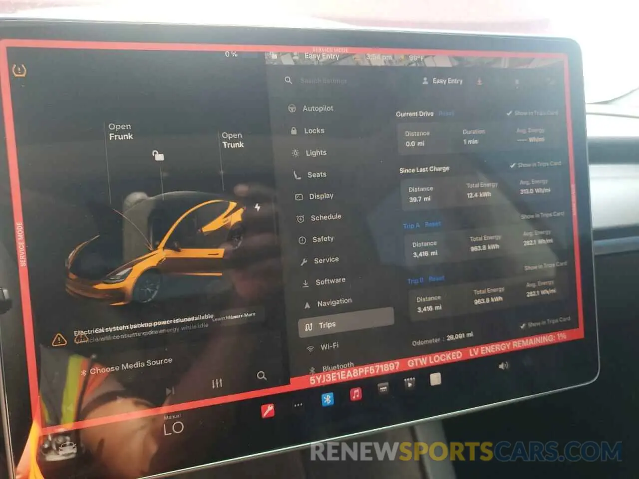 9 Photograph of a damaged car 5YJ3E1EA8PF571897 TESLA MODEL 3 2023