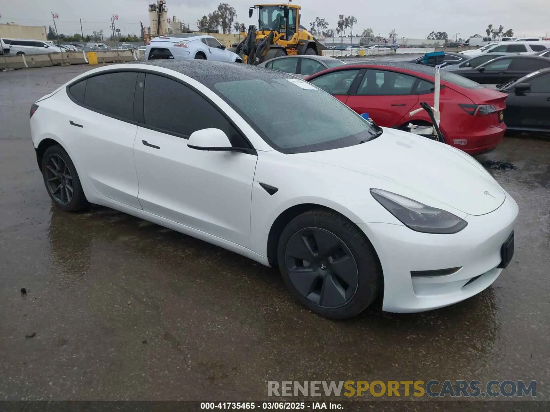 1 Photograph of a damaged car 5YJ3E1EA8PF578199 TESLA MODEL 3 2023