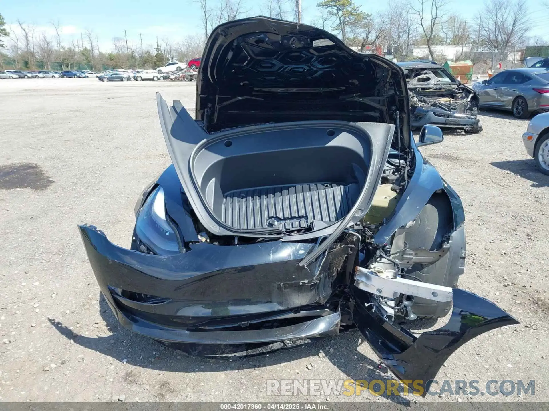 6 Photograph of a damaged car 5YJ3E1EA8PF579384 TESLA MODEL 3 2023