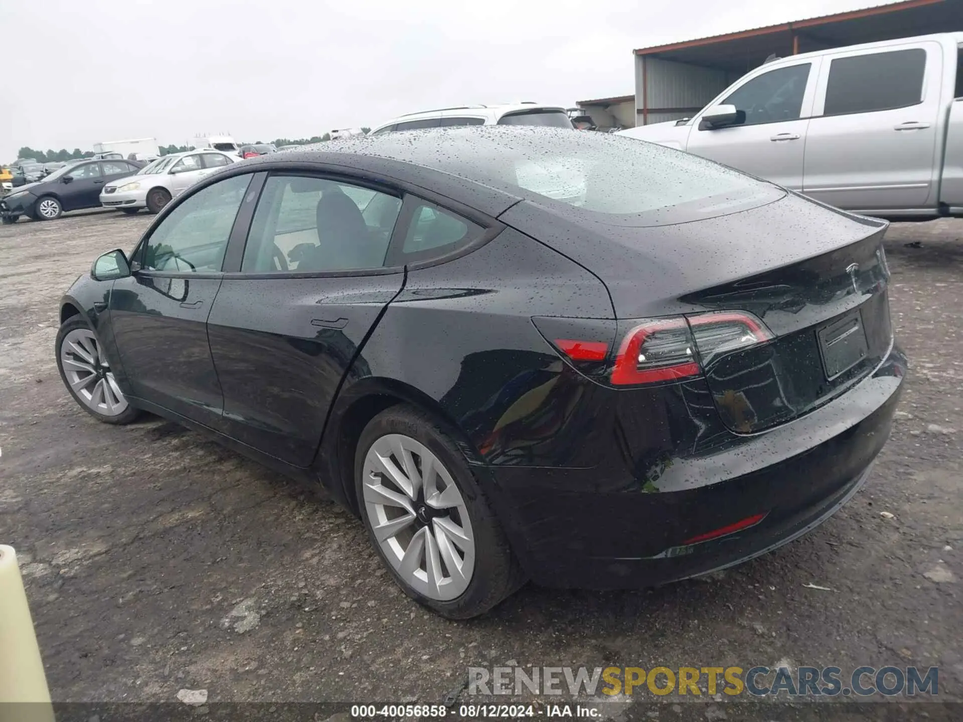 3 Photograph of a damaged car 5YJ3E1EA8PF583483 TESLA MODEL 3 2023