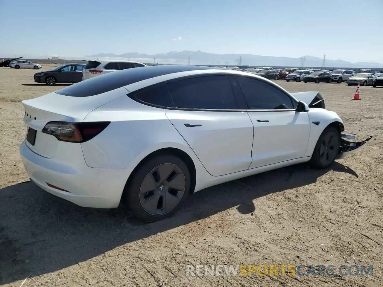 3 Photograph of a damaged car 5YJ3E1EA8PF598940 TESLA MODEL 3 2023