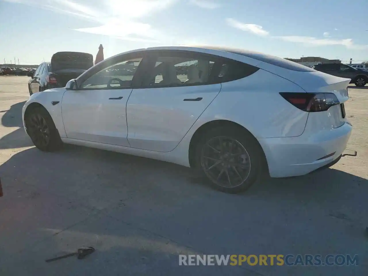 2 Photograph of a damaged car 5YJ3E1EA8PF600699 TESLA MODEL 3 2023