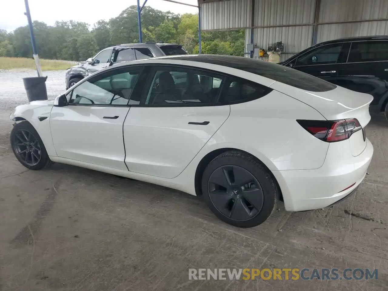 2 Photograph of a damaged car 5YJ3E1EA8PF601514 TESLA MODEL 3 2023