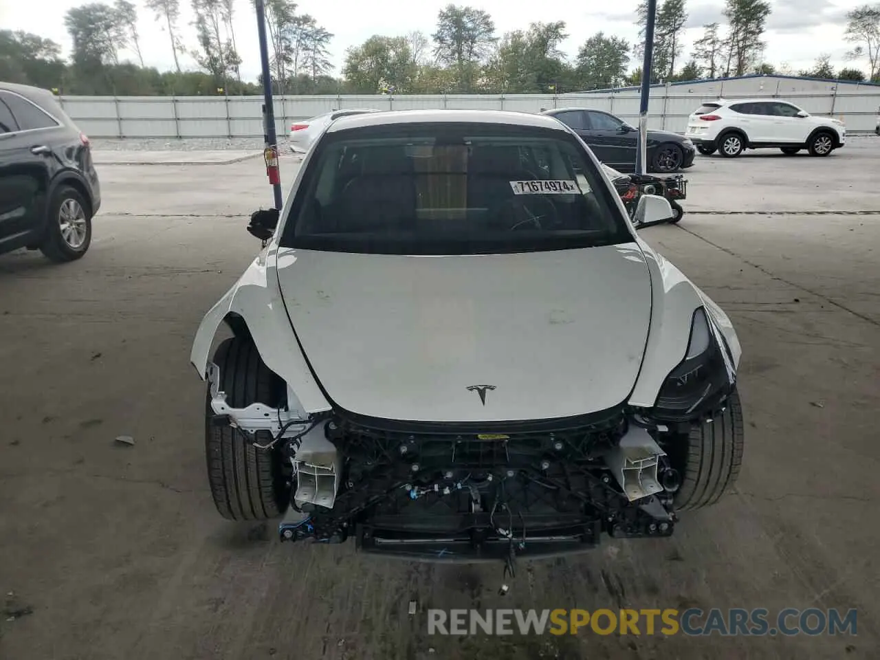 5 Photograph of a damaged car 5YJ3E1EA8PF601514 TESLA MODEL 3 2023
