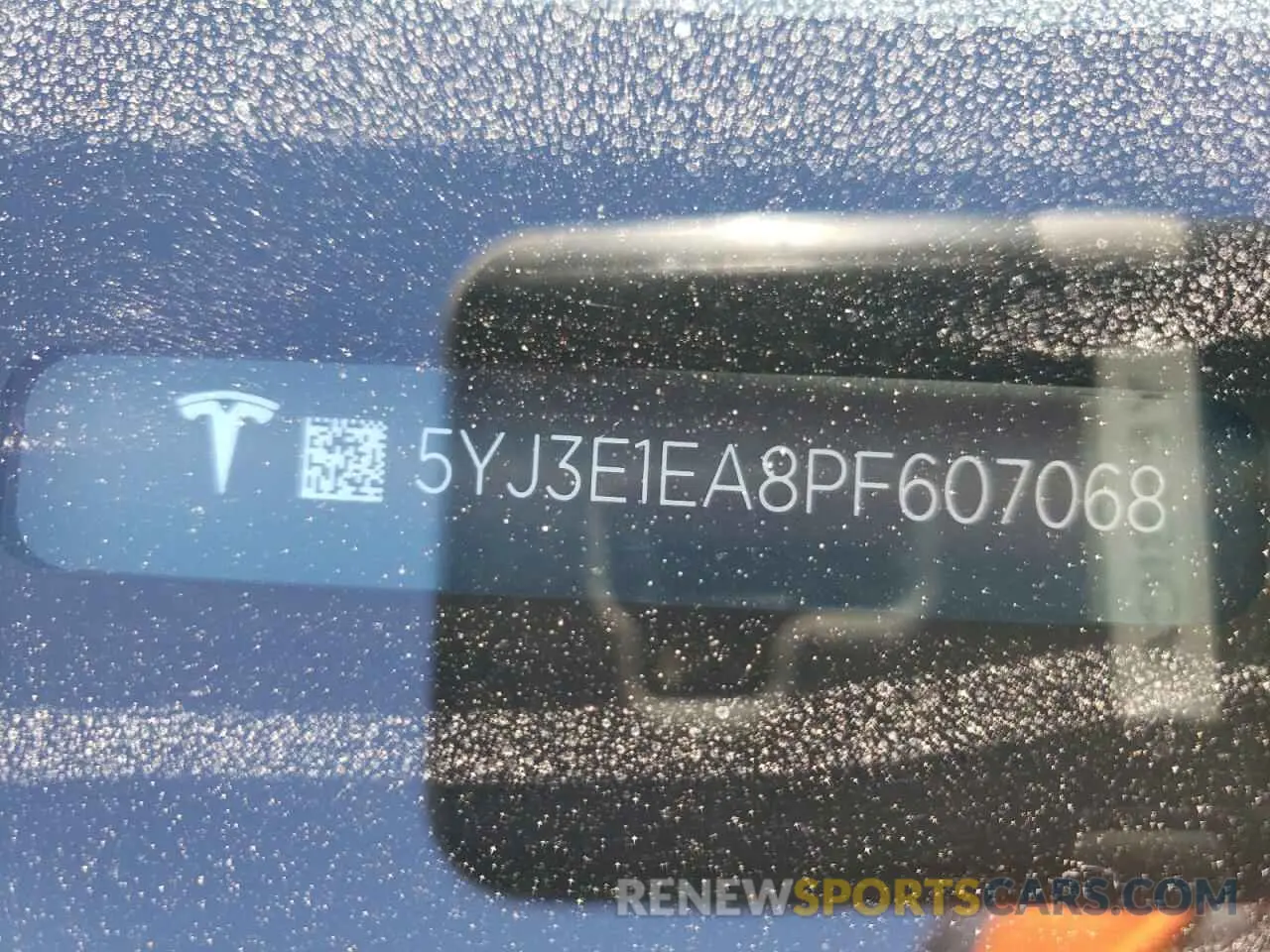 12 Photograph of a damaged car 5YJ3E1EA8PF607068 TESLA MODEL 3 2023