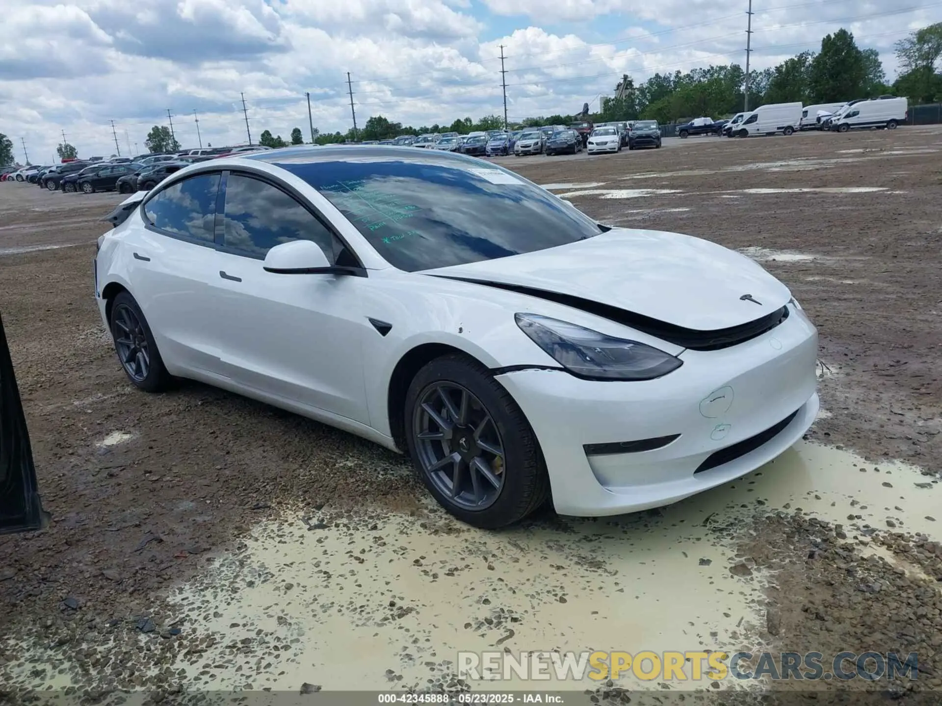 1 Photograph of a damaged car 5YJ3E1EA8PF608429 TESLA MODEL 3 2023
