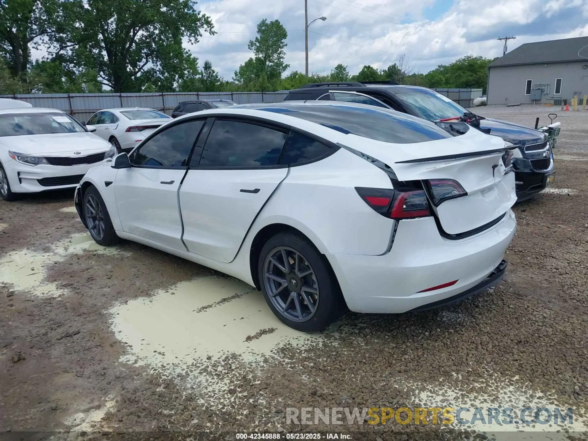 3 Photograph of a damaged car 5YJ3E1EA8PF608429 TESLA MODEL 3 2023