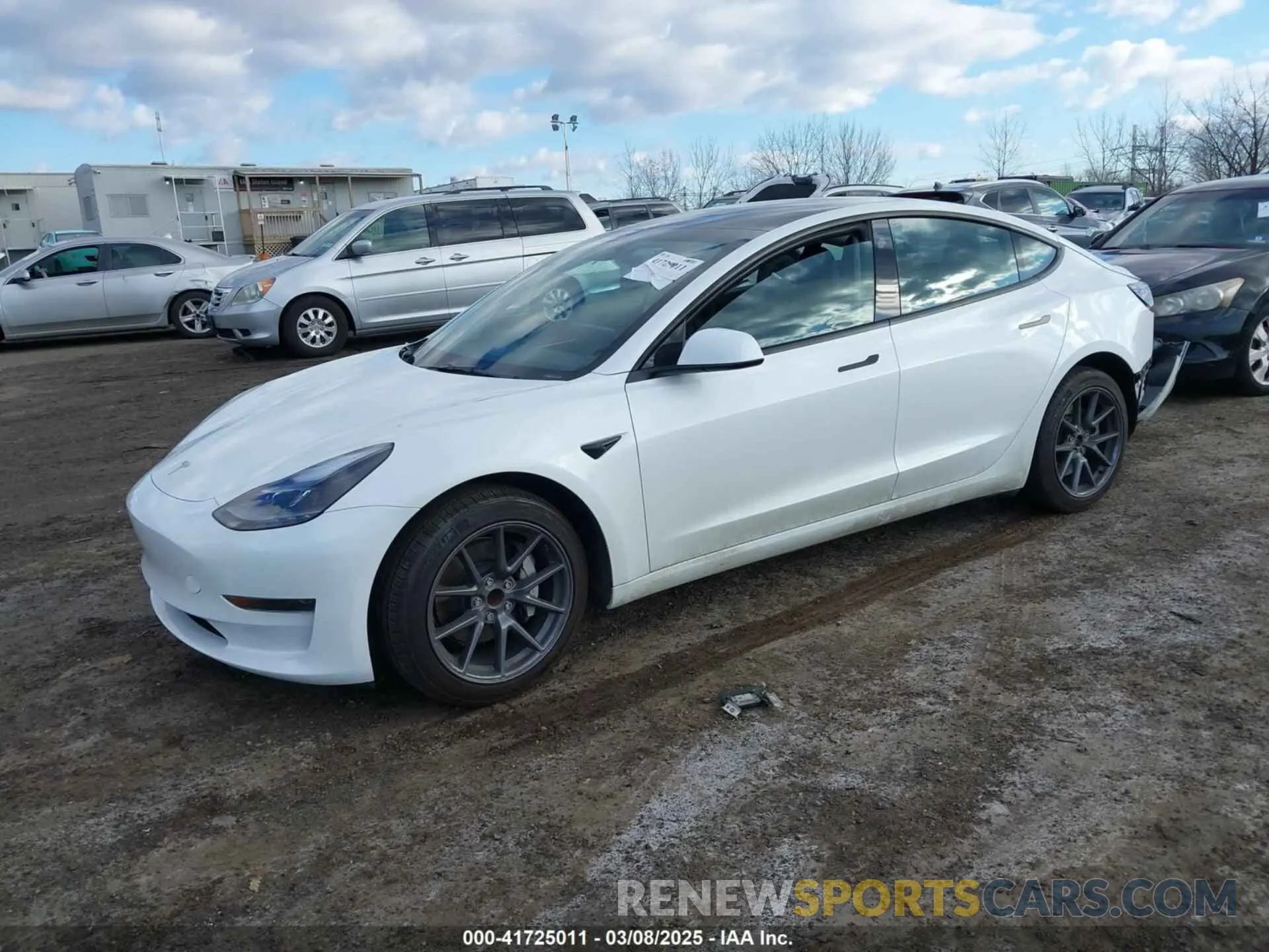 2 Photograph of a damaged car 5YJ3E1EA8PF610682 TESLA MODEL 3 2023