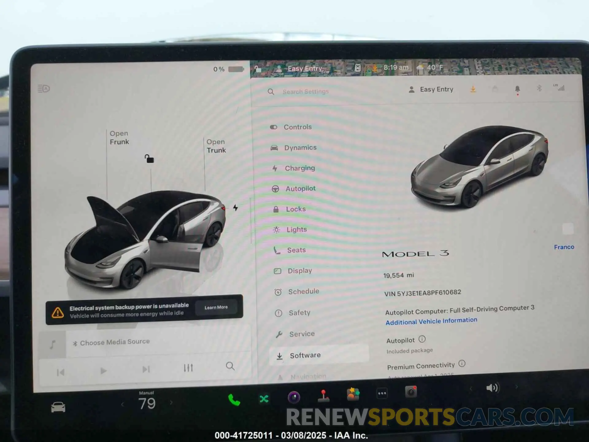 7 Photograph of a damaged car 5YJ3E1EA8PF610682 TESLA MODEL 3 2023