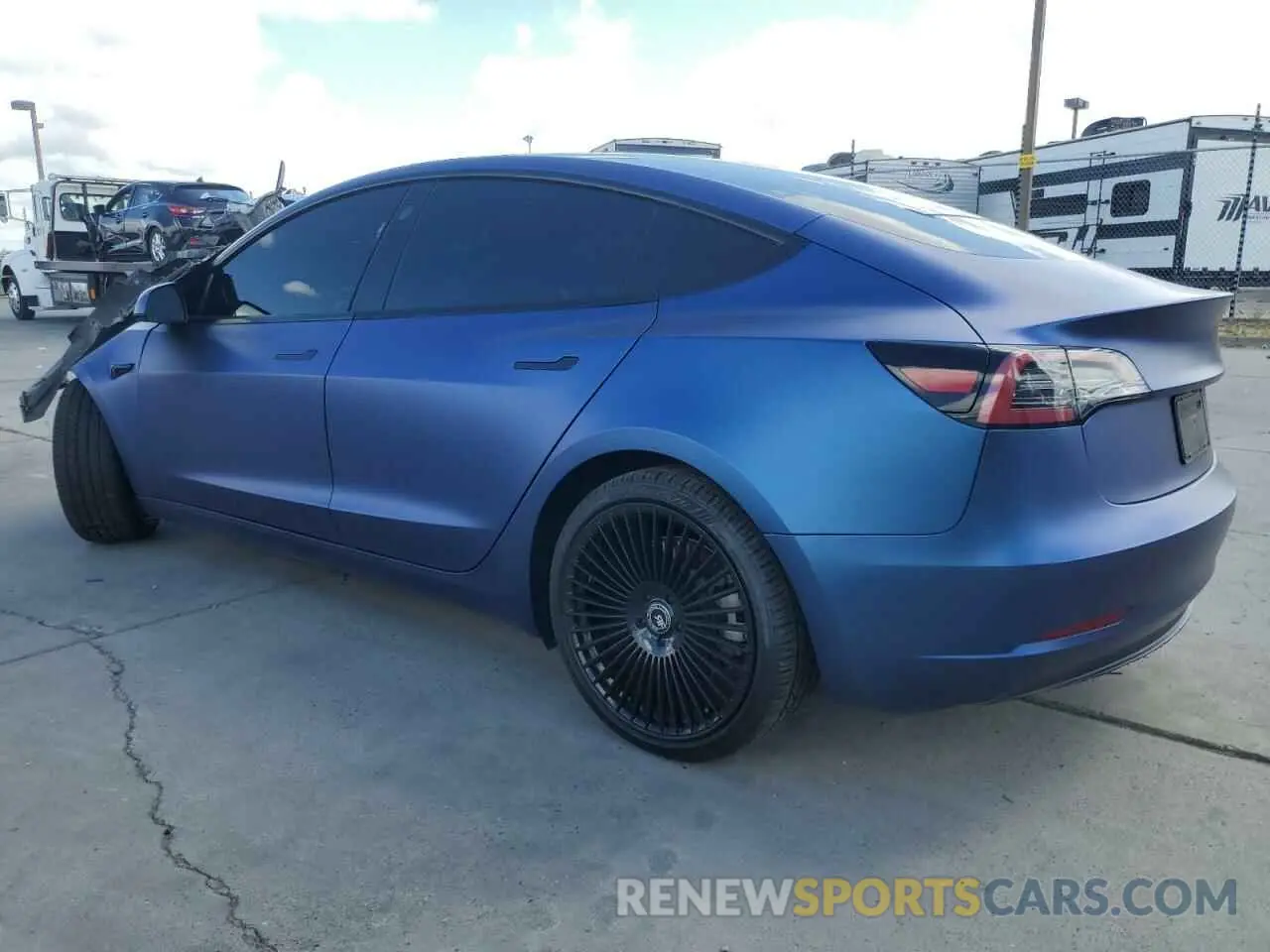 2 Photograph of a damaged car 5YJ3E1EA8PF626090 TESLA MODEL 3 2023