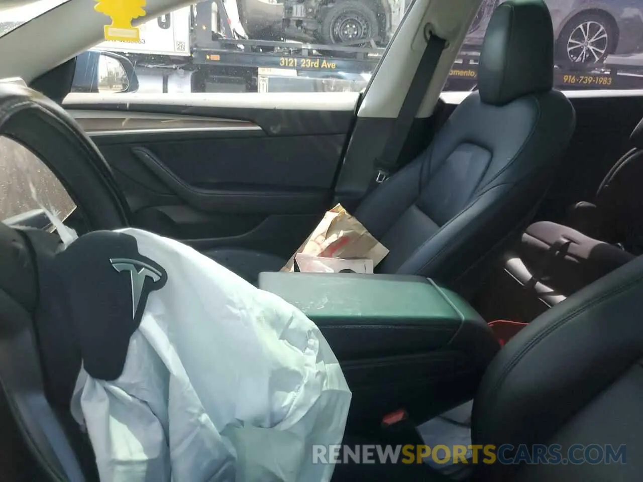 7 Photograph of a damaged car 5YJ3E1EA8PF626090 TESLA MODEL 3 2023