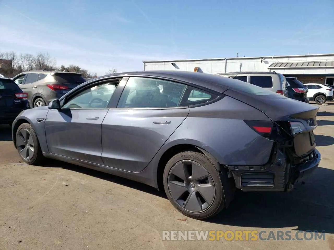 2 Photograph of a damaged car 5YJ3E1EA8PF638756 TESLA MODEL 3 2023