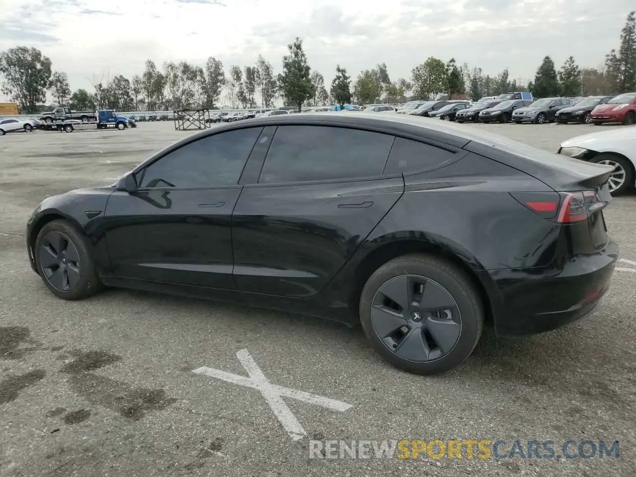 2 Photograph of a damaged car 5YJ3E1EA8PF645299 TESLA MODEL 3 2023