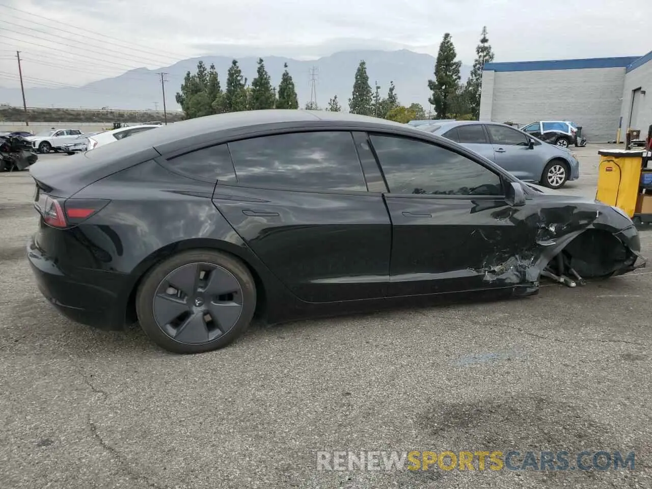 3 Photograph of a damaged car 5YJ3E1EA8PF645299 TESLA MODEL 3 2023