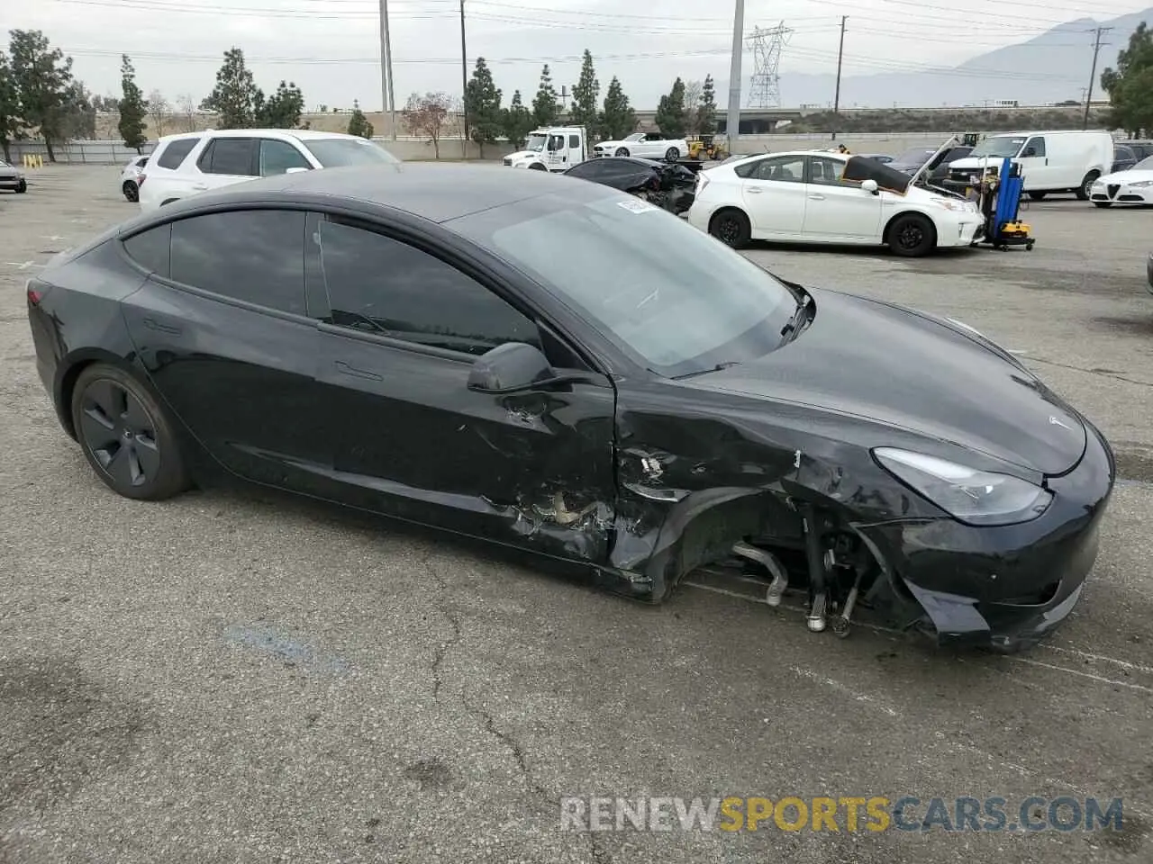 4 Photograph of a damaged car 5YJ3E1EA8PF645299 TESLA MODEL 3 2023