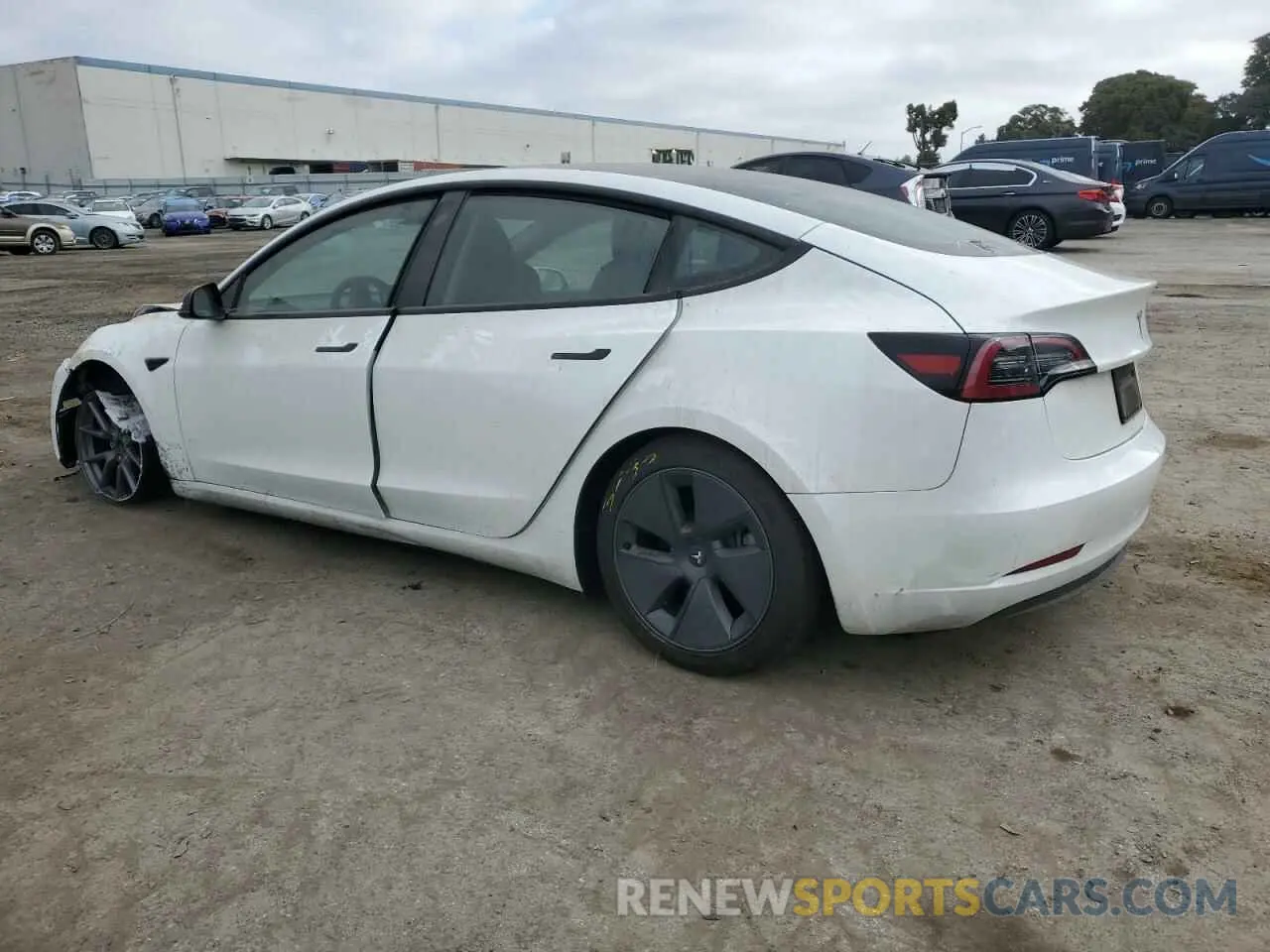 2 Photograph of a damaged car 5YJ3E1EA8PF647912 TESLA MODEL 3 2023