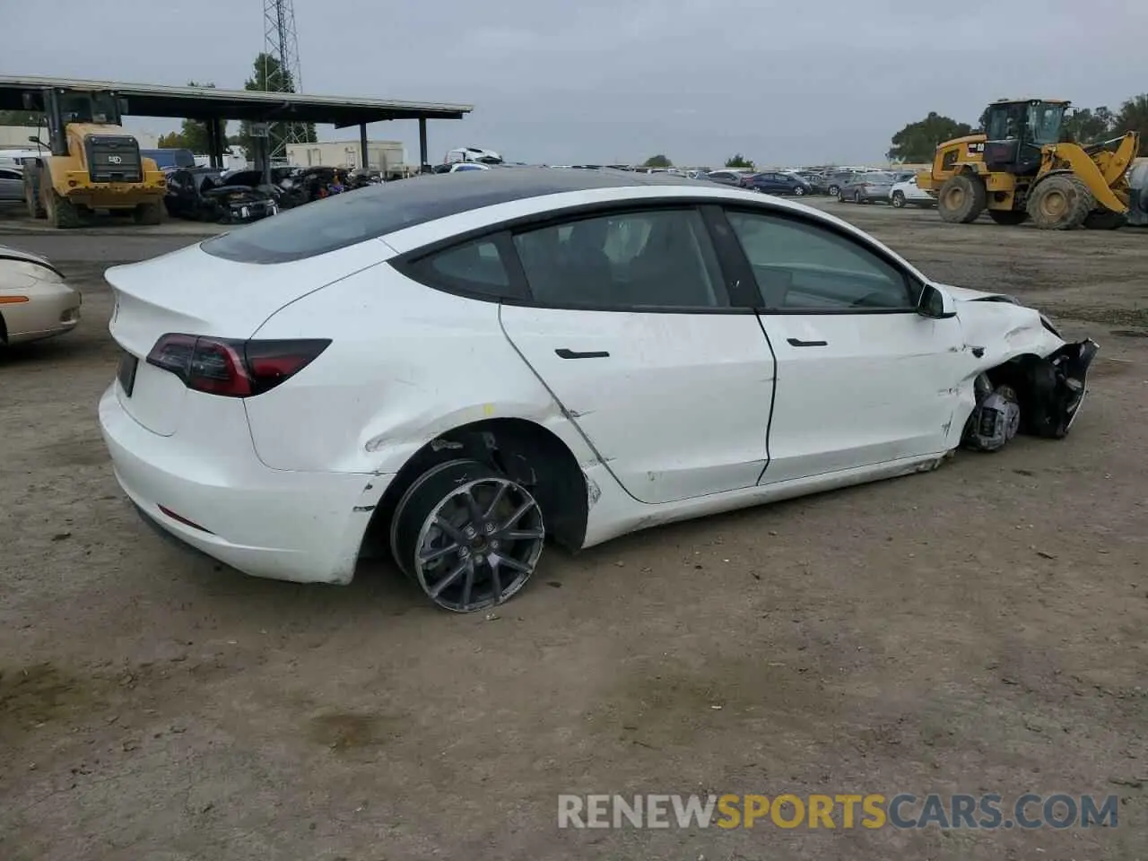 3 Photograph of a damaged car 5YJ3E1EA8PF647912 TESLA MODEL 3 2023