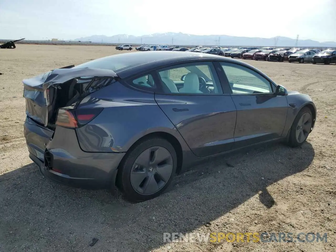 3 Photograph of a damaged car 5YJ3E1EA8PF648073 TESLA MODEL 3 2023