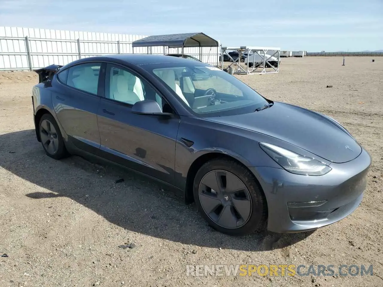 4 Photograph of a damaged car 5YJ3E1EA8PF648073 TESLA MODEL 3 2023