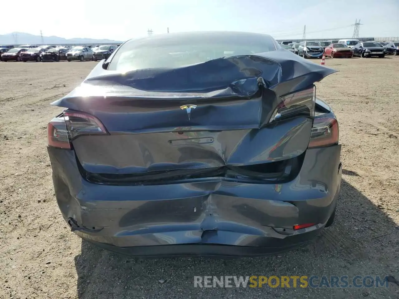 6 Photograph of a damaged car 5YJ3E1EA8PF648073 TESLA MODEL 3 2023