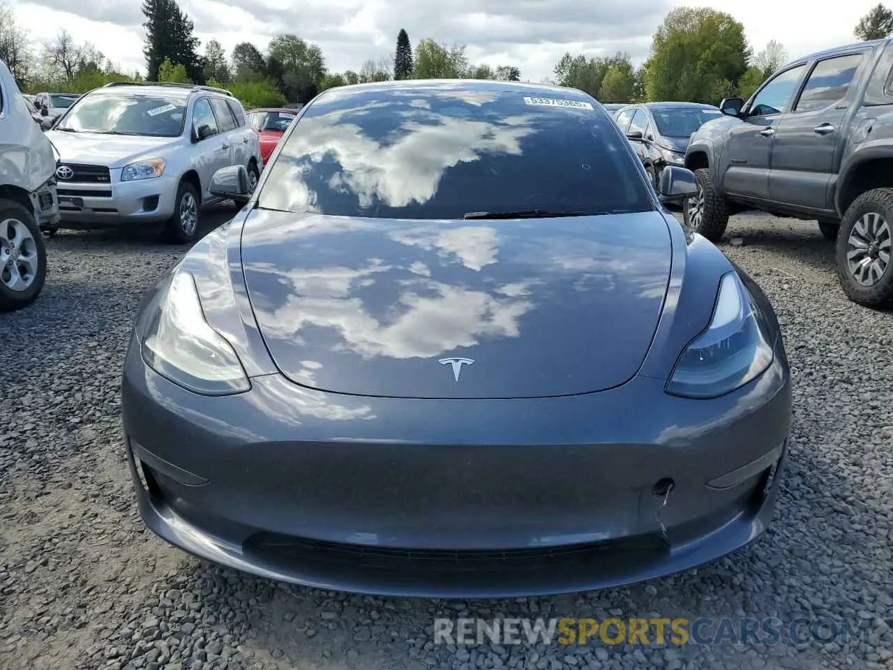 5 Photograph of a damaged car 5YJ3E1EA8PF655718 TESLA MODEL 3 2023