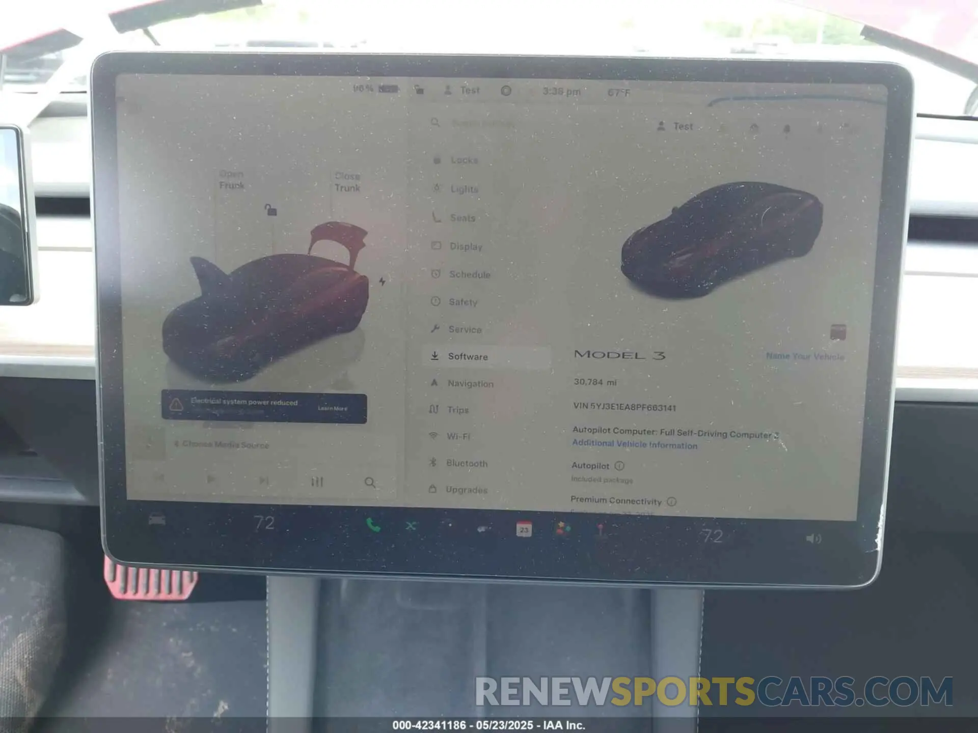 7 Photograph of a damaged car 5YJ3E1EA8PF663141 TESLA MODEL 3 2023