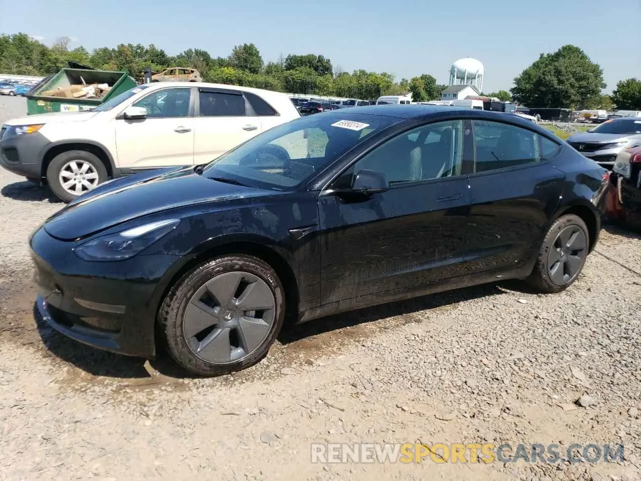 1 Photograph of a damaged car 5YJ3E1EA8PF664094 TESLA MODEL 3 2023