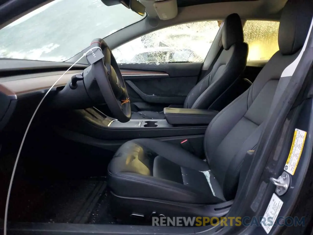 7 Photograph of a damaged car 5YJ3E1EA8PF668811 TESLA MODEL 3 2023