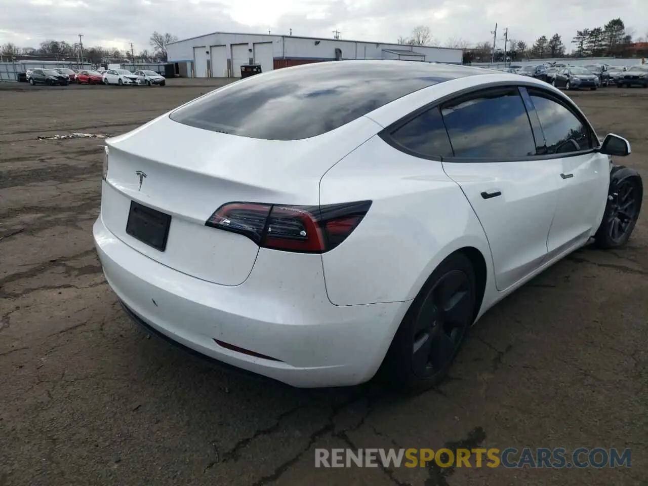 3 Photograph of a damaged car 5YJ3E1EA8PF671322 TESLA MODEL 3 2023