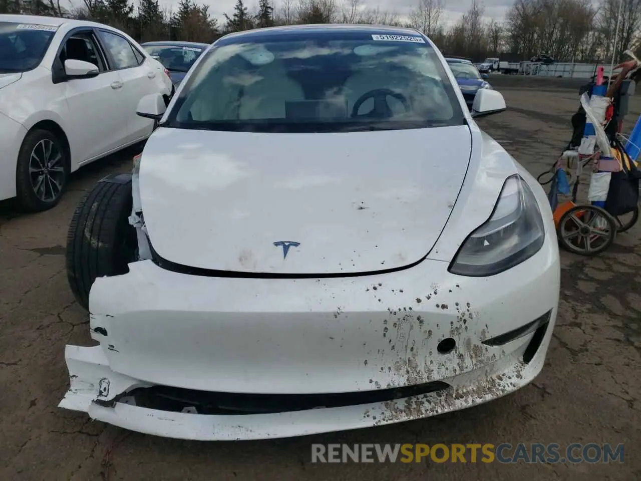 5 Photograph of a damaged car 5YJ3E1EA8PF671322 TESLA MODEL 3 2023