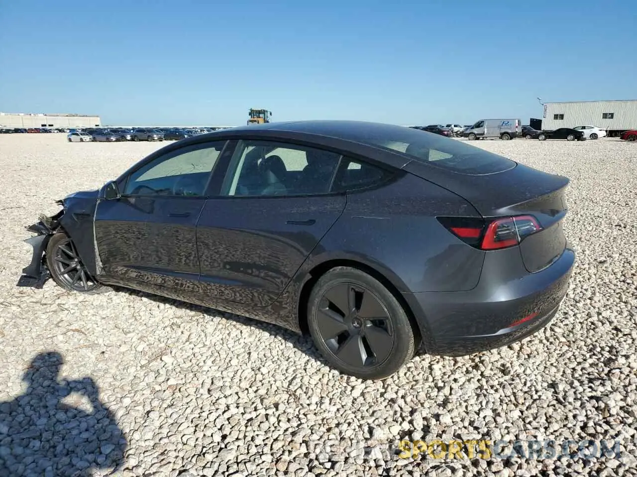 2 Photograph of a damaged car 5YJ3E1EA8PF672406 TESLA MODEL 3 2023