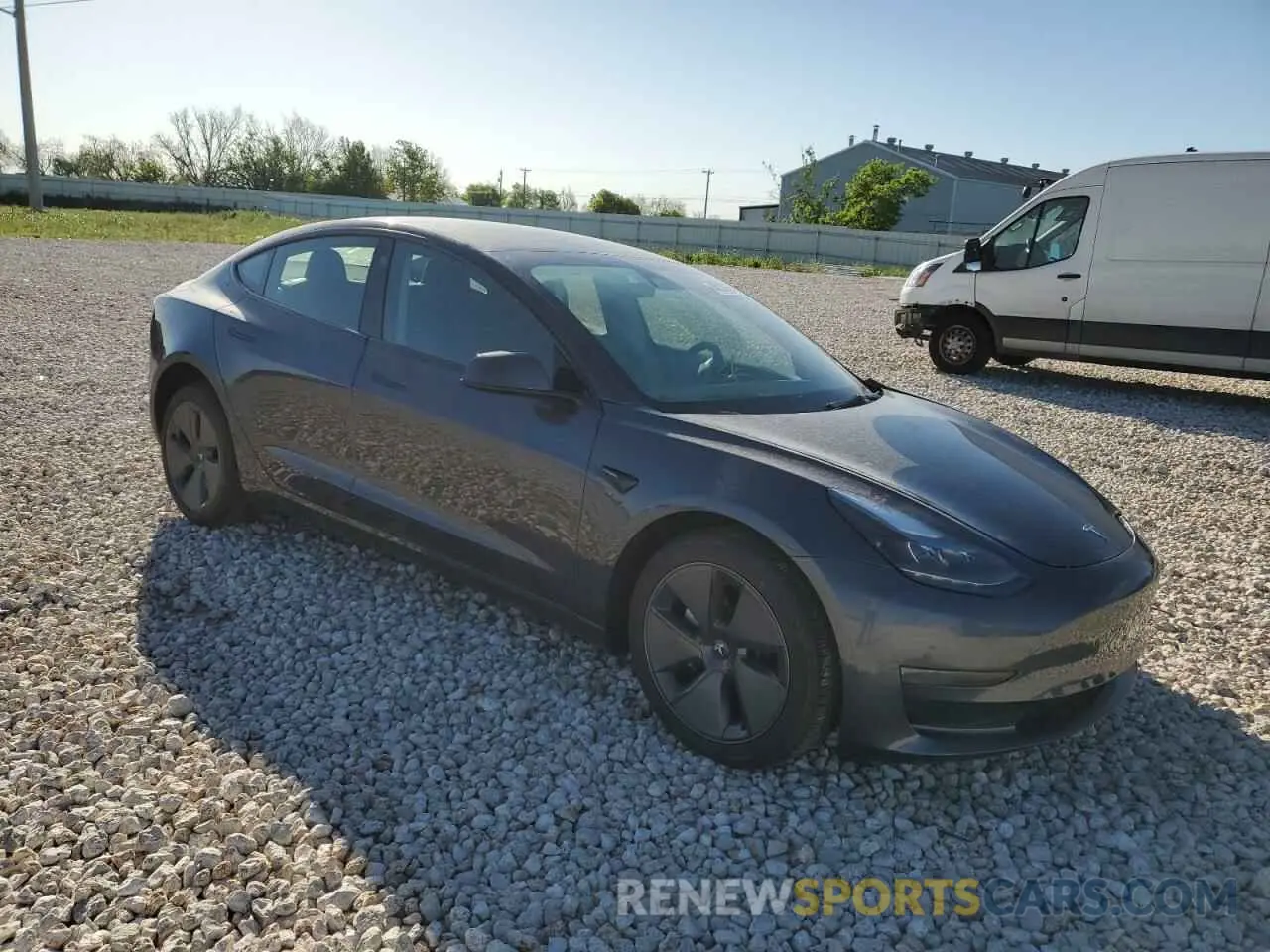 4 Photograph of a damaged car 5YJ3E1EA8PF672406 TESLA MODEL 3 2023