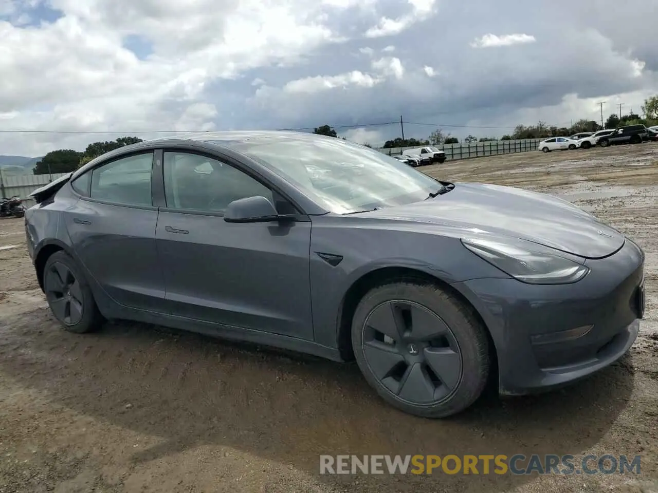 4 Photograph of a damaged car 5YJ3E1EA8PF677153 TESLA MODEL 3 2023