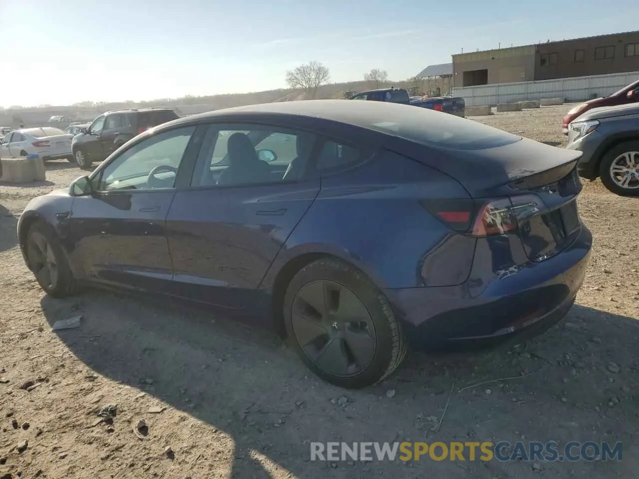 2 Photograph of a damaged car 5YJ3E1EA8PF681011 TESLA MODEL 3 2023