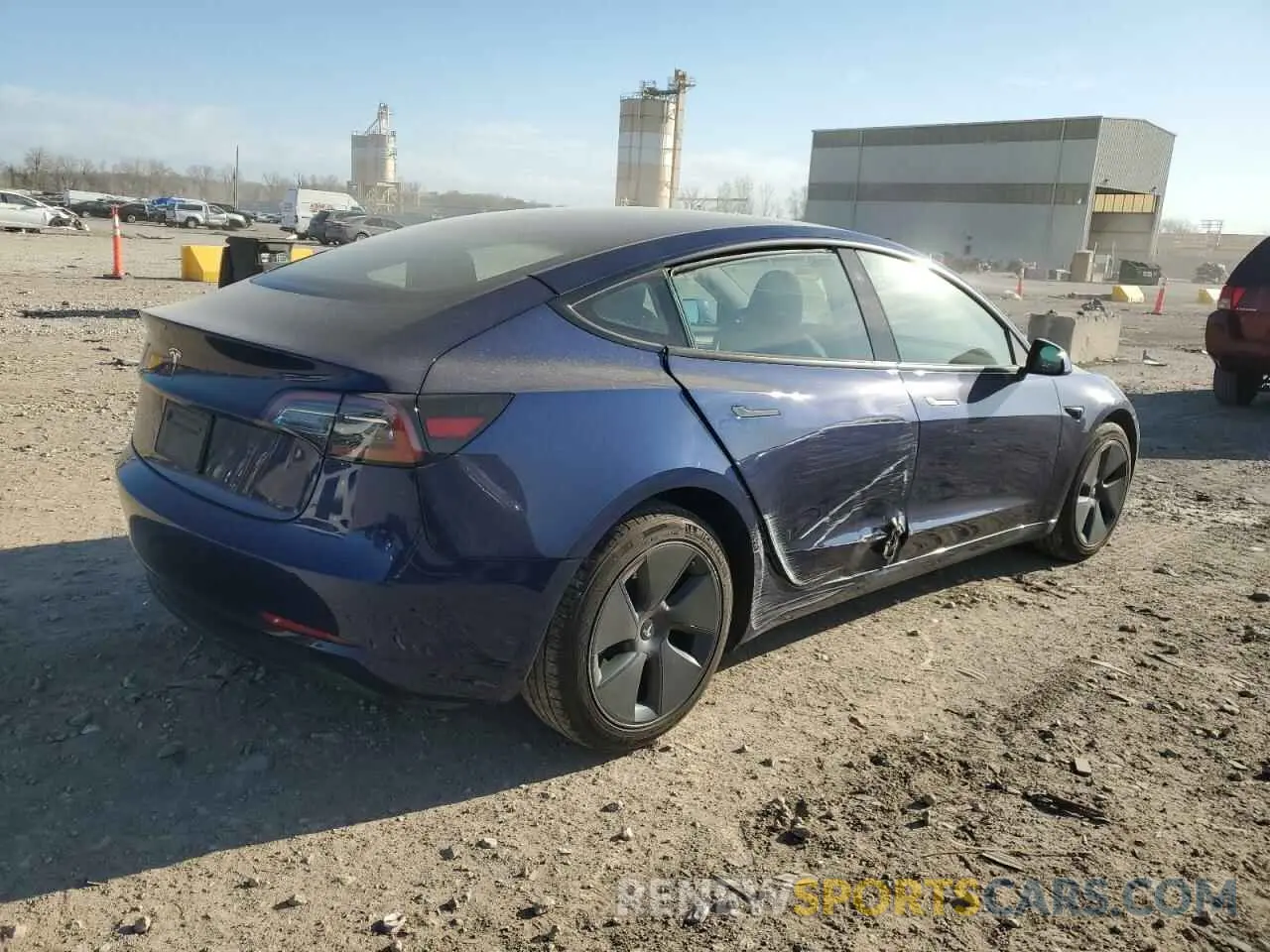3 Photograph of a damaged car 5YJ3E1EA8PF681011 TESLA MODEL 3 2023