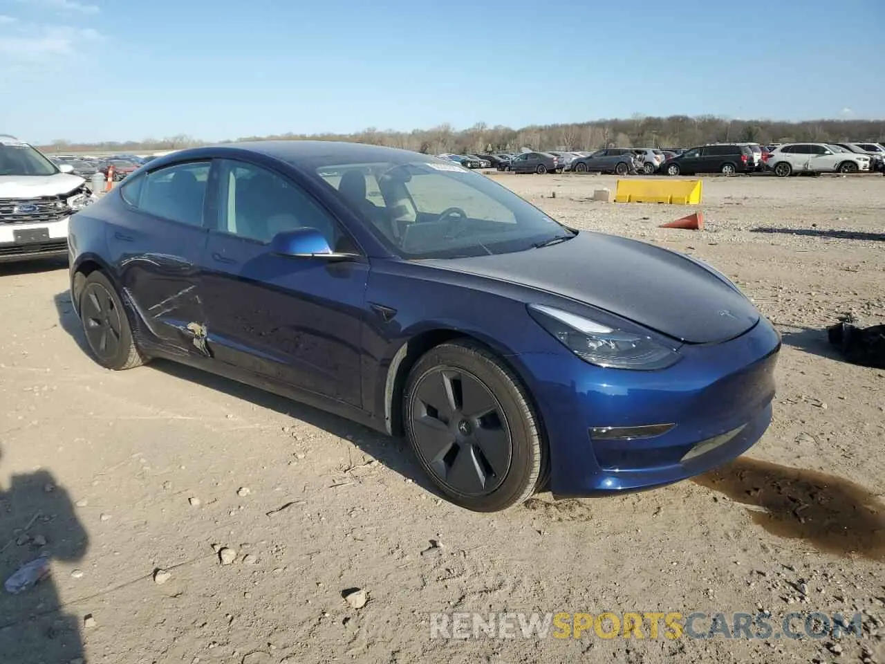 4 Photograph of a damaged car 5YJ3E1EA8PF681011 TESLA MODEL 3 2023