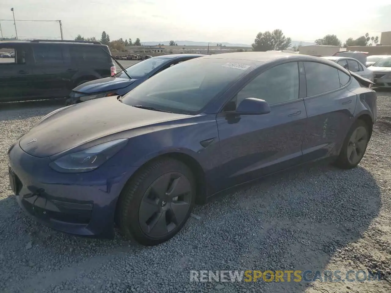 1 Photograph of a damaged car 5YJ3E1EA8PF682854 TESLA MODEL 3 2023