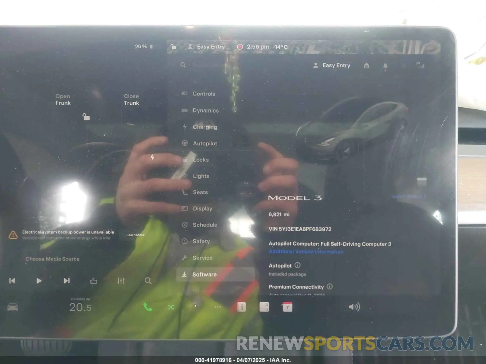 7 Photograph of a damaged car 5YJ3E1EA8PF683972 TESLA MODEL 3 2023