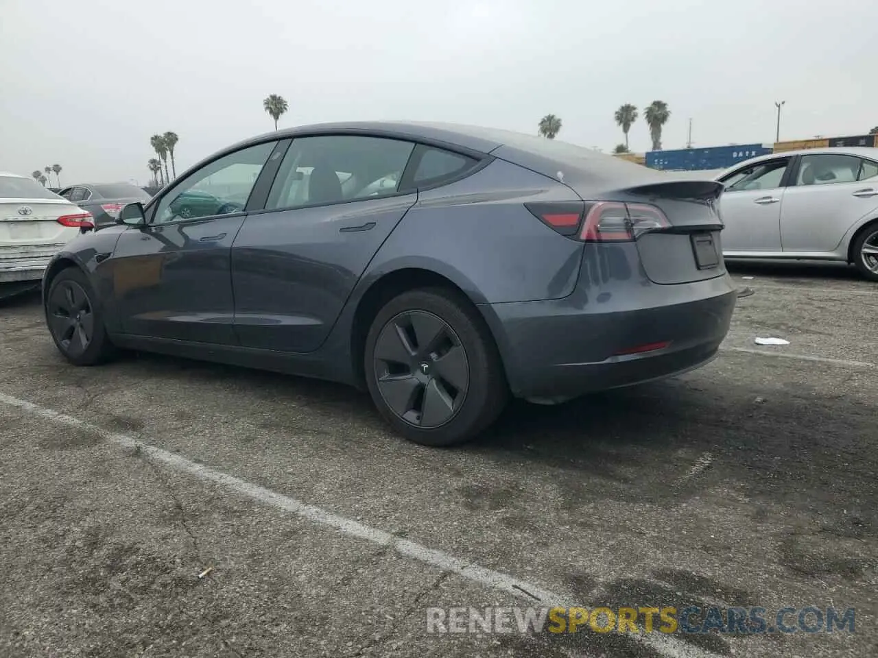 2 Photograph of a damaged car 5YJ3E1EA8PF685236 TESLA MODEL 3 2023