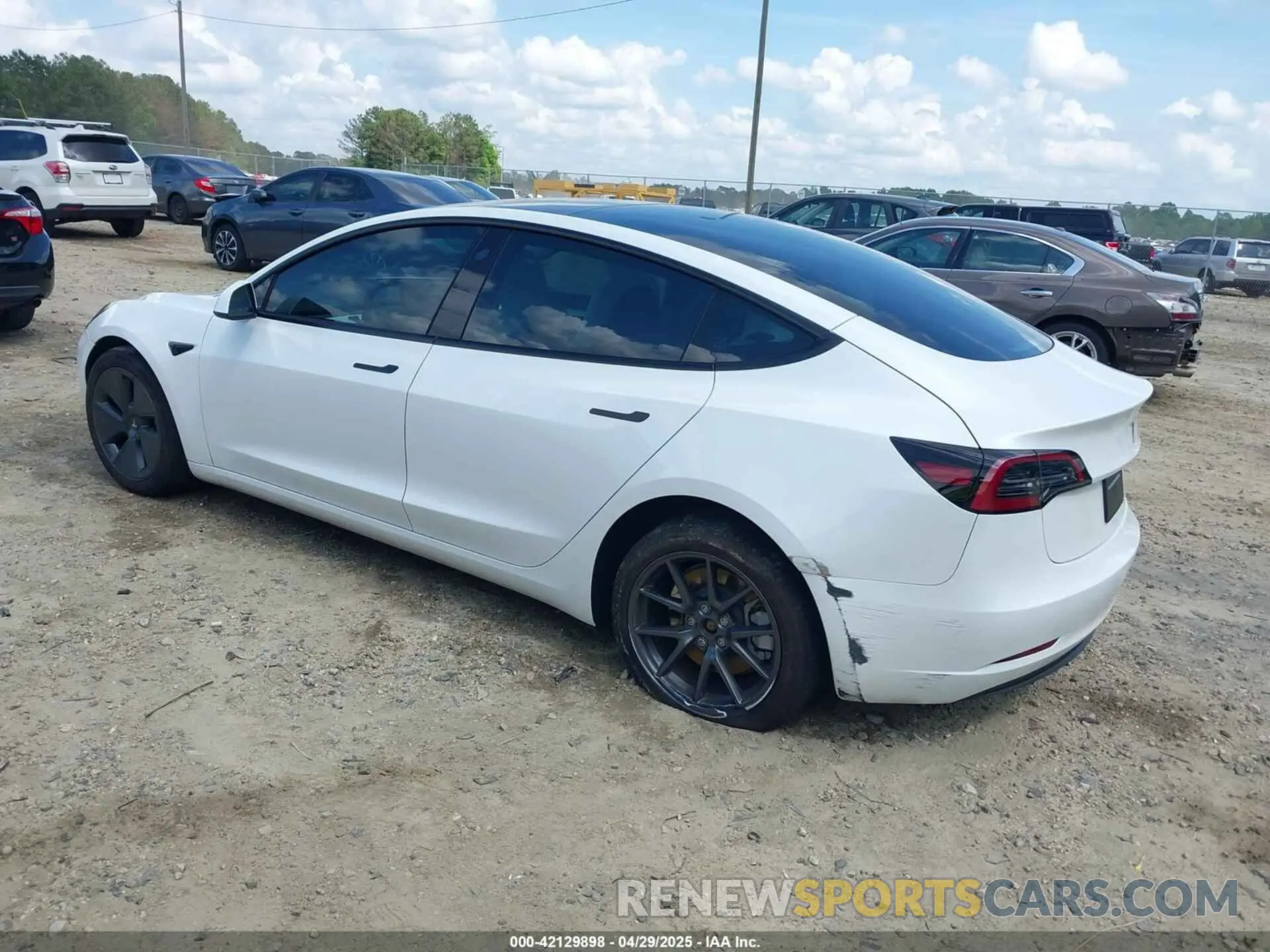 3 Photograph of a damaged car 5YJ3E1EA8PF690033 TESLA MODEL 3 2023