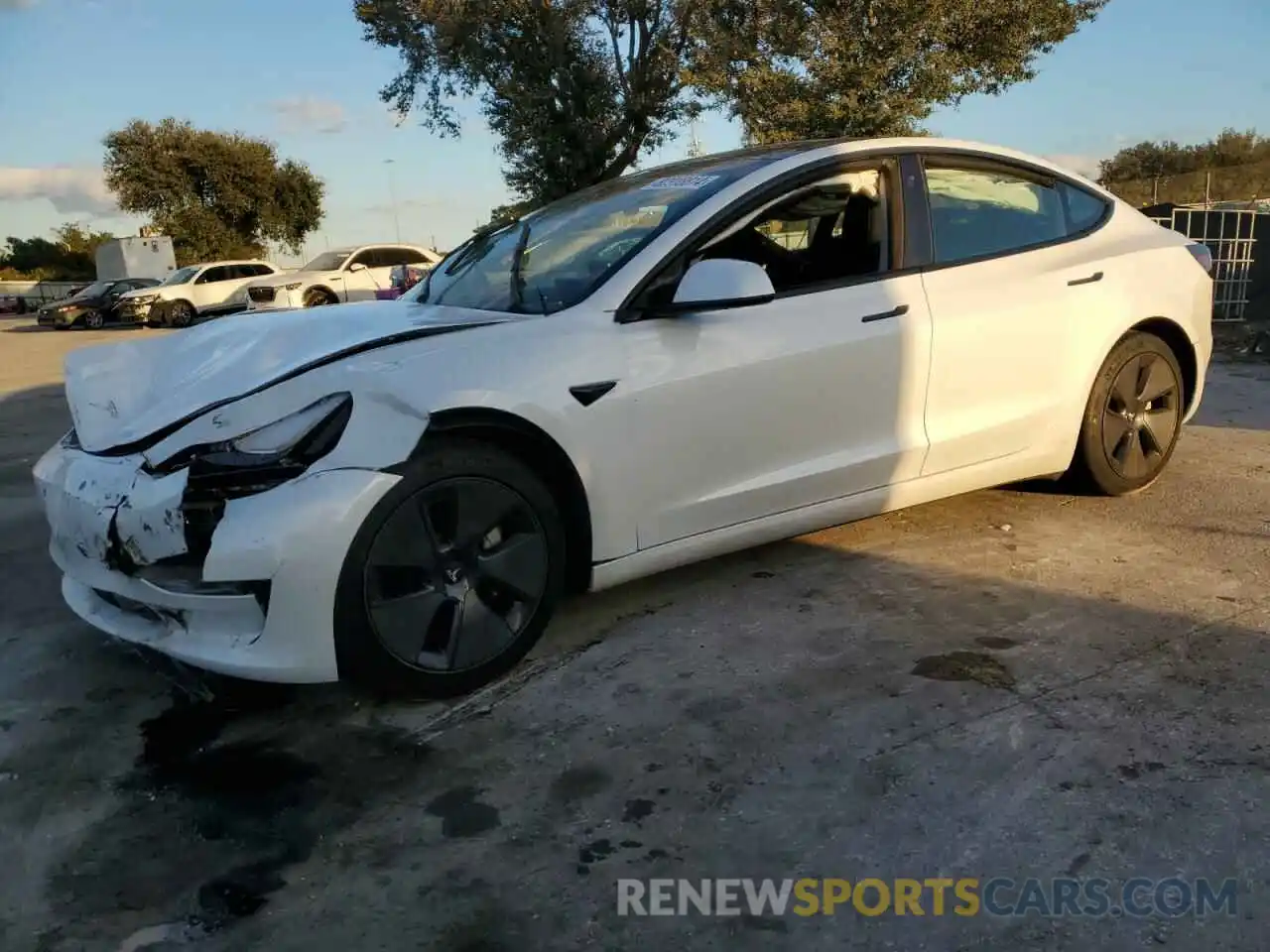 1 Photograph of a damaged car 5YJ3E1EA8PF693367 TESLA MODEL 3 2023