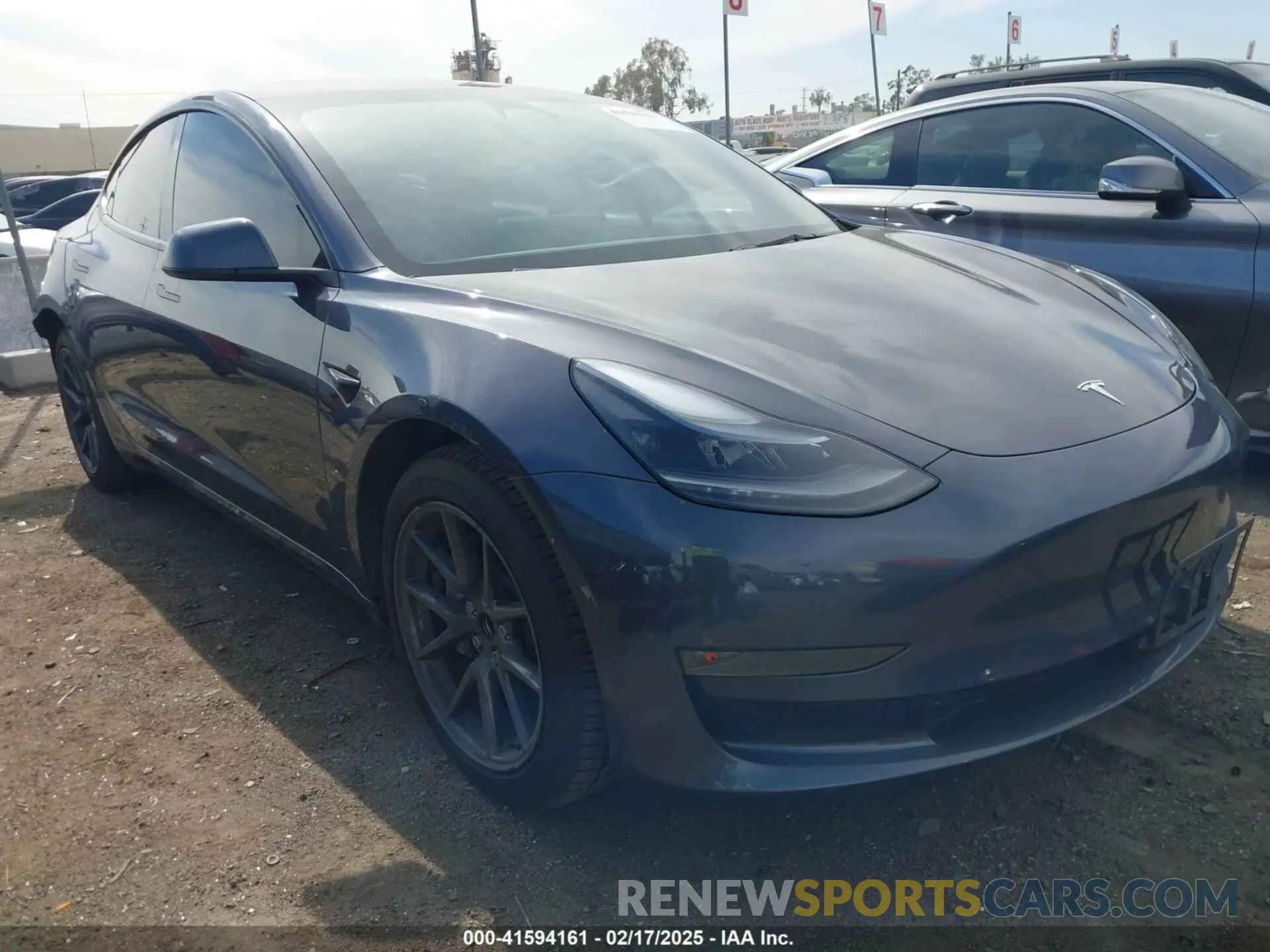 1 Photograph of a damaged car 5YJ3E1EA8PF700690 TESLA MODEL 3 2023