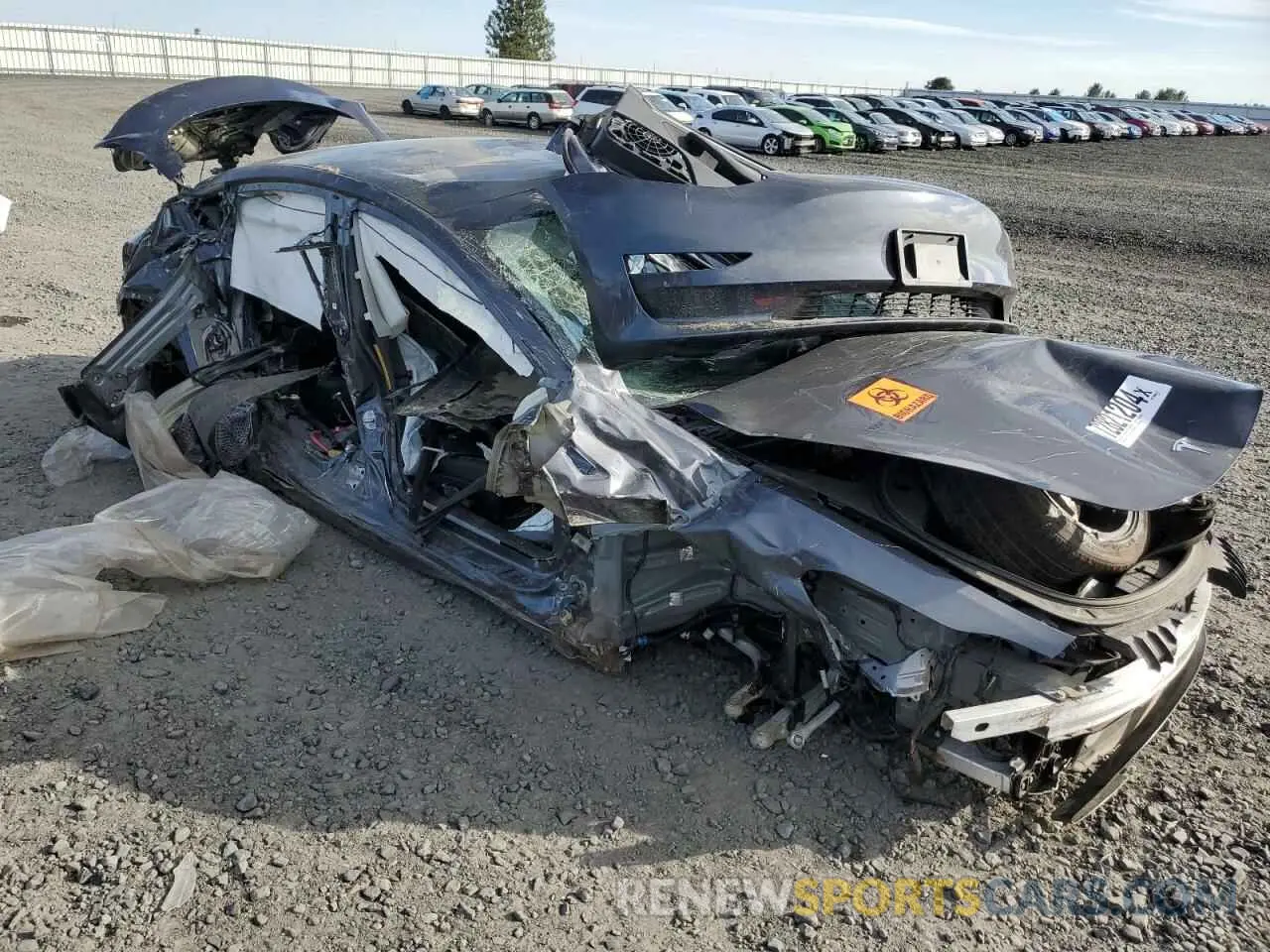 4 Photograph of a damaged car 5YJ3E1EA8PF704612 TESLA MODEL 3 2023