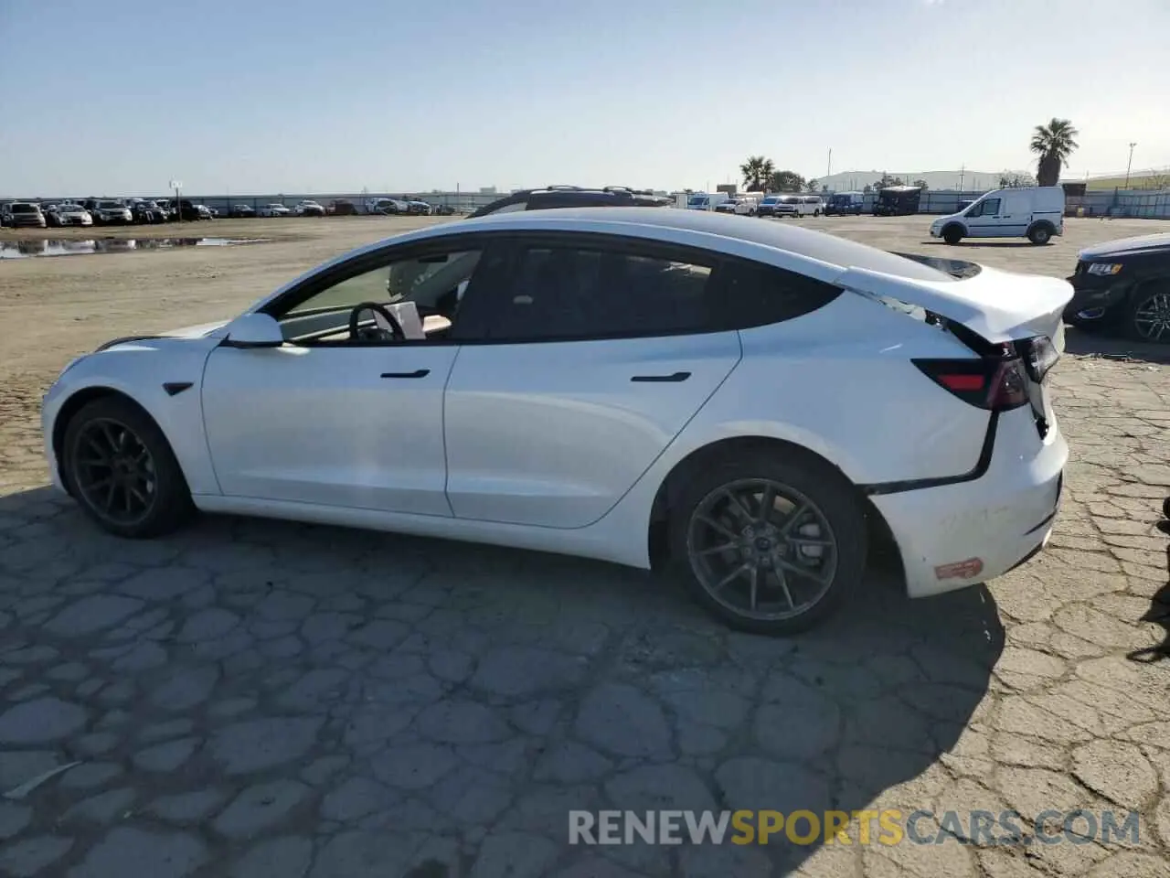 2 Photograph of a damaged car 5YJ3E1EA8PF715450 TESLA MODEL 3 2023