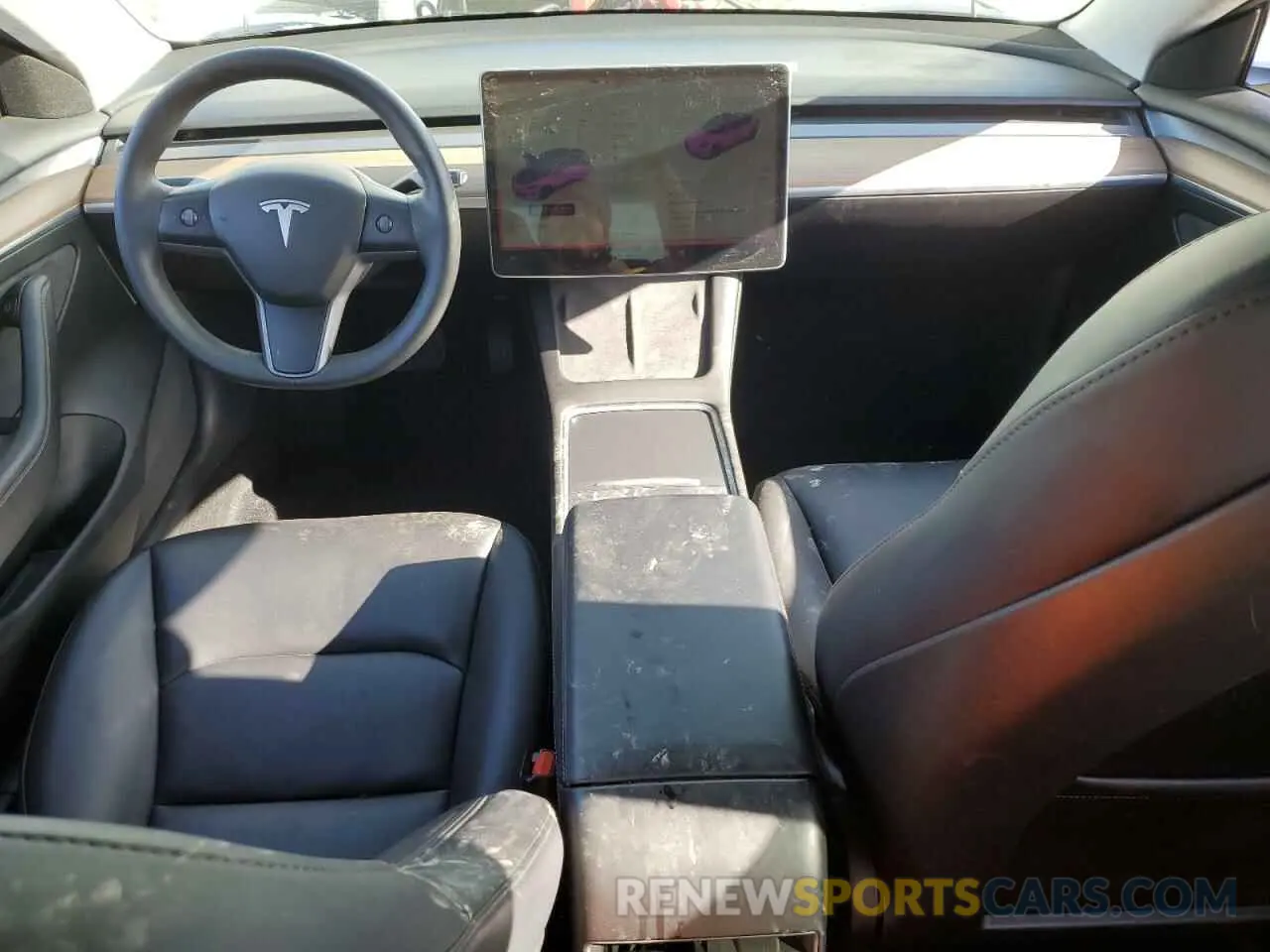8 Photograph of a damaged car 5YJ3E1EA8PF715450 TESLA MODEL 3 2023